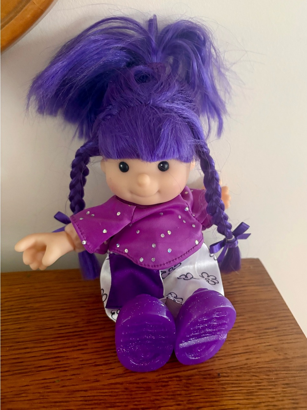 2000 Mattel Color Me Cuties Vicki Violet Doll